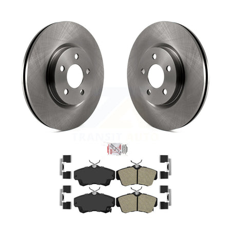 Front Disc Brake Rotors And Semi-Metallic Pads Kit For Chrysler PT Cruiser K8A-104375