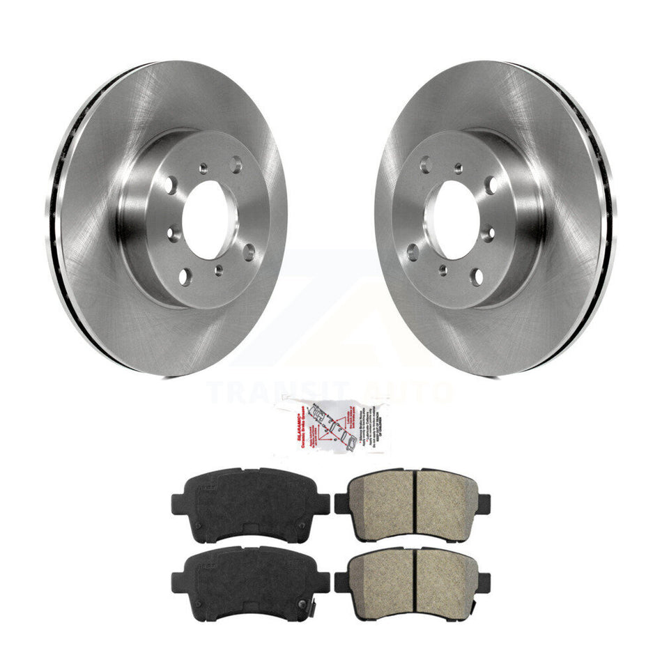 Front Disc Brake Rotors And Semi-Metallic Pads Kit For 2002-2005 Suzuki Aerio K8A-104407