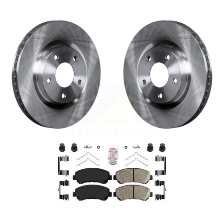 Front Disc Brake Rotors And Ceramic Pads Kit For Nissan Rogue Select K8A-104418