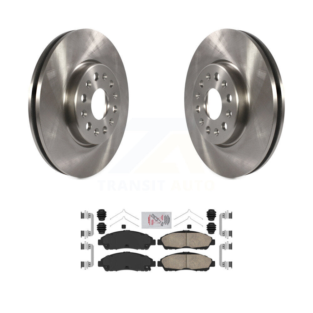 Front Brake Rotors Ceramic Pad Kit For Chevrolet Traverse GMC Acadia Blazer Buick Enclave K8A-104454