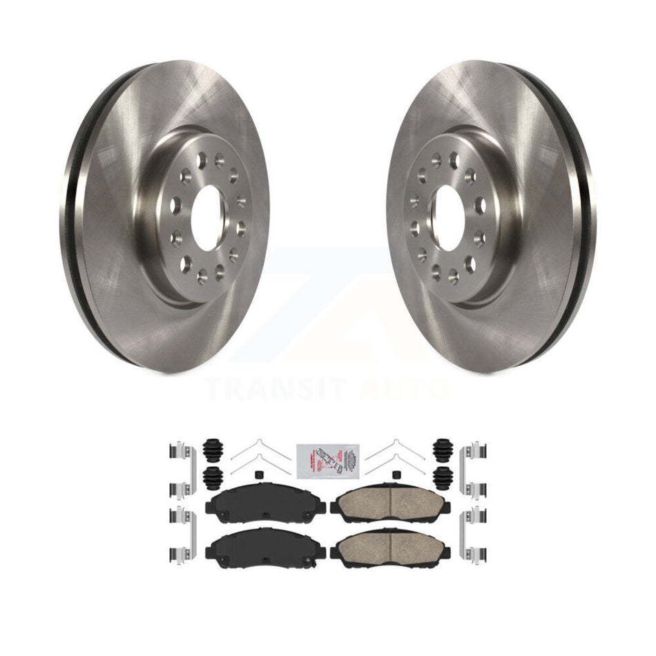 Front Brake Rotors Ceramic Pad Kit For Chevrolet Traverse GMC Acadia Blazer Buick Enclave K8A-104454
