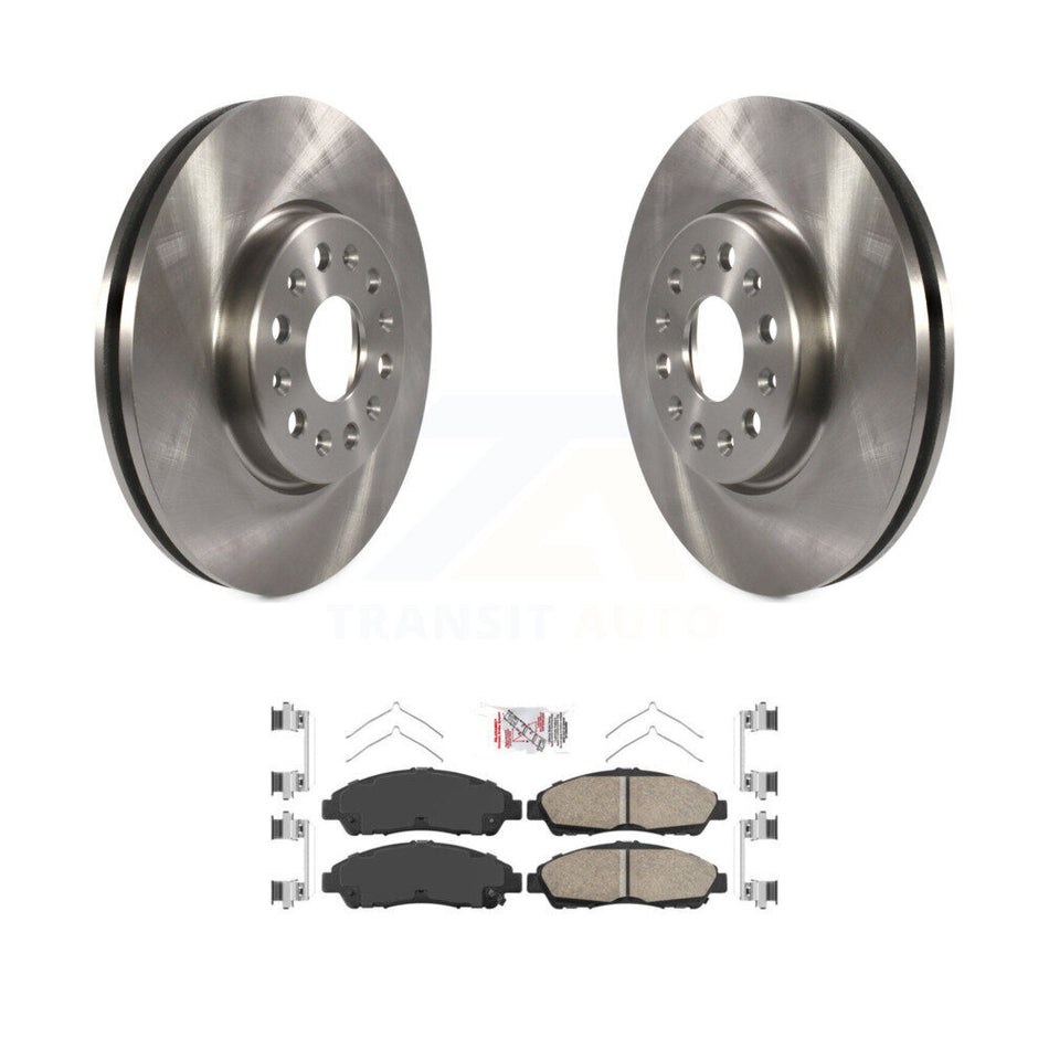 Front Brake Rotors Ceramic Pad Kit For Chevrolet Traverse GMC Acadia Blazer Buick Enclave K8A-104455