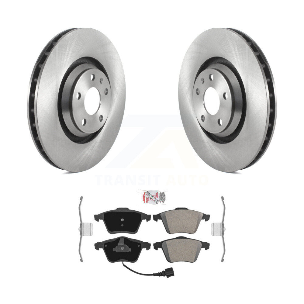 Front Disc Brake Rotors And Semi-Metallic Pads Kit For Audi TT Quattro TTS K8A-104478