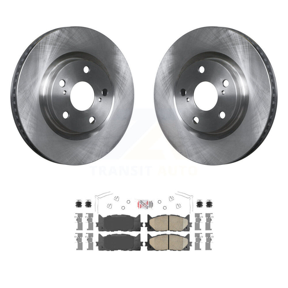 Front Disc Brake Rotors And Ceramic Pads Kit For Toyota Camry Lexus ES350 Avalon ES300h K8A-104572