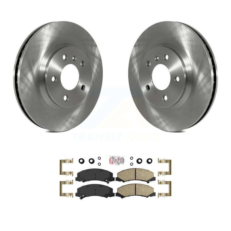 Front Brake Rotors Ceramic Pad Kit For Chevrolet Impala Buick Lucerne Monte Carlo Limited K8A-104587