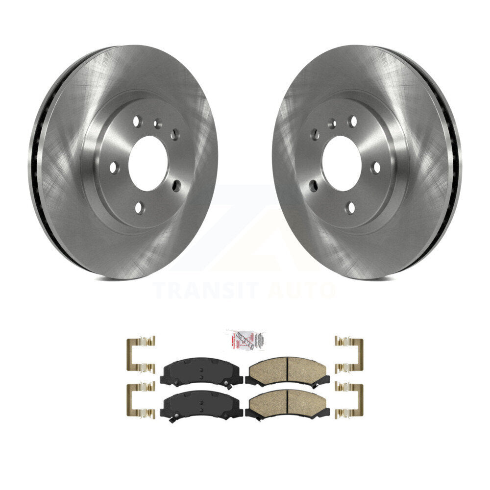 Front Brake Rotors Ceramic Pad Kit For Chevrolet Impala Buick Lucerne Monte Carlo Limited K8A-104588