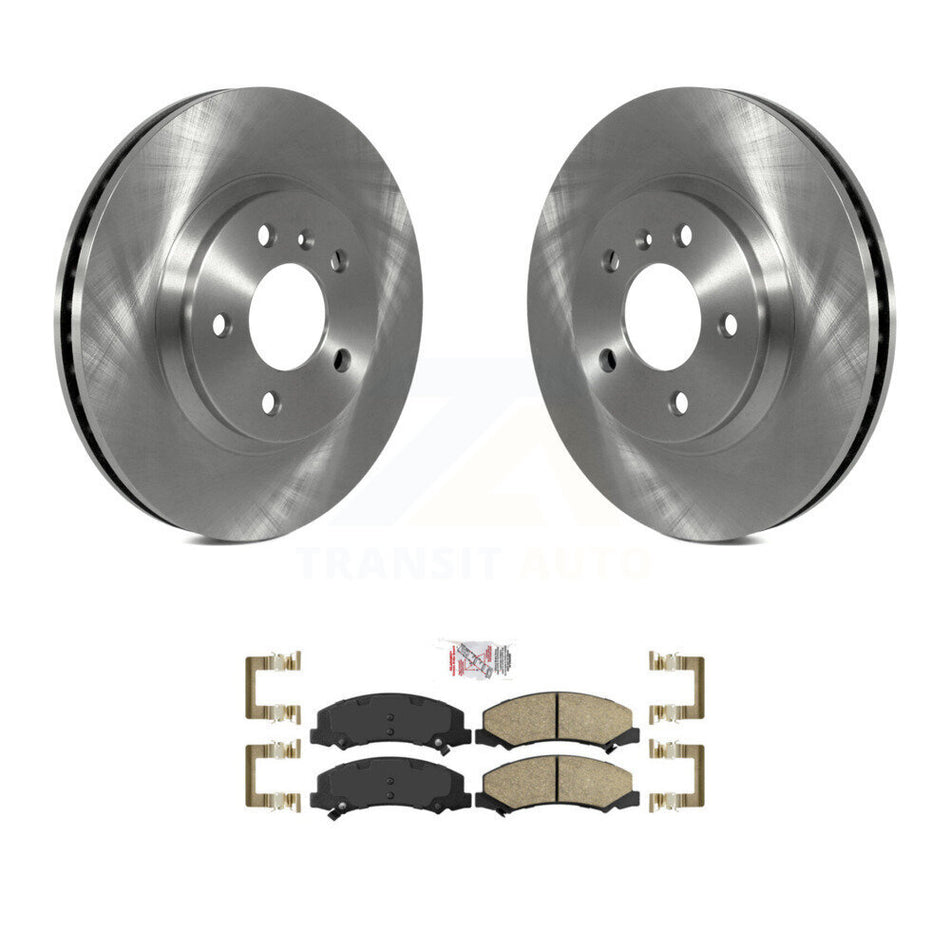 Front Brake Rotors Ceramic Pad Kit For Chevrolet Impala Buick Lucerne Monte Carlo Limited K8A-104588