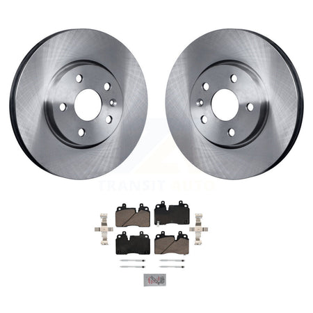 Front Disc Brake Rotors And Ceramic Pads Kit For Chevrolet Corvette K8A-104604