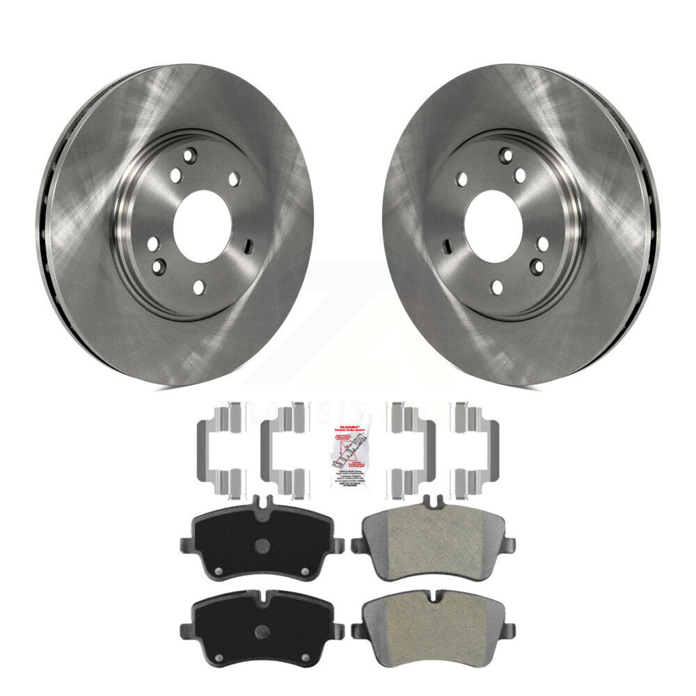Front Brake Rotors & Semi-Metallic Pad Kit For Mercedes-Benz C280 C240 CLK350 CLK320 C320 K8A-104609