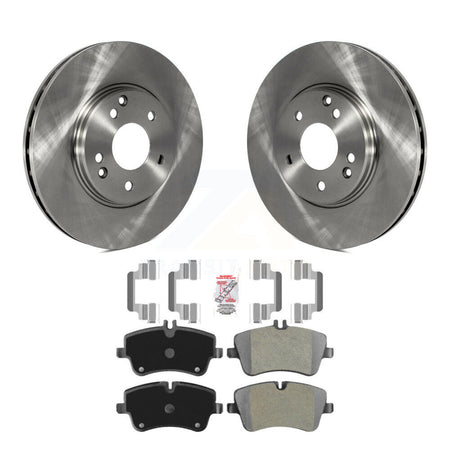 Front Brake Rotors & Semi-Metallic Pad Kit For Mercedes-Benz C280 C240 CLK350 CLK320 C320 K8A-104609