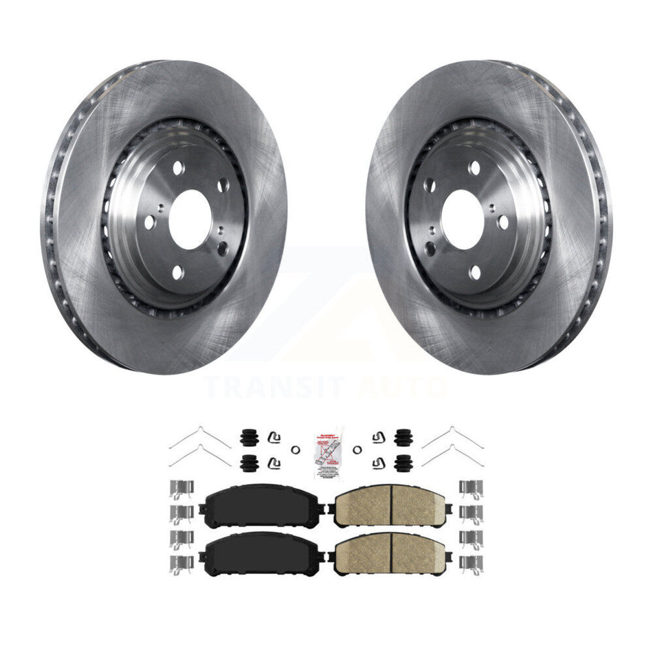 Front Brake Rotor & Ceramic Pad Kit For Toyota Highlander Sienna Lexus RX350 NX300 NX200t K8A-104617