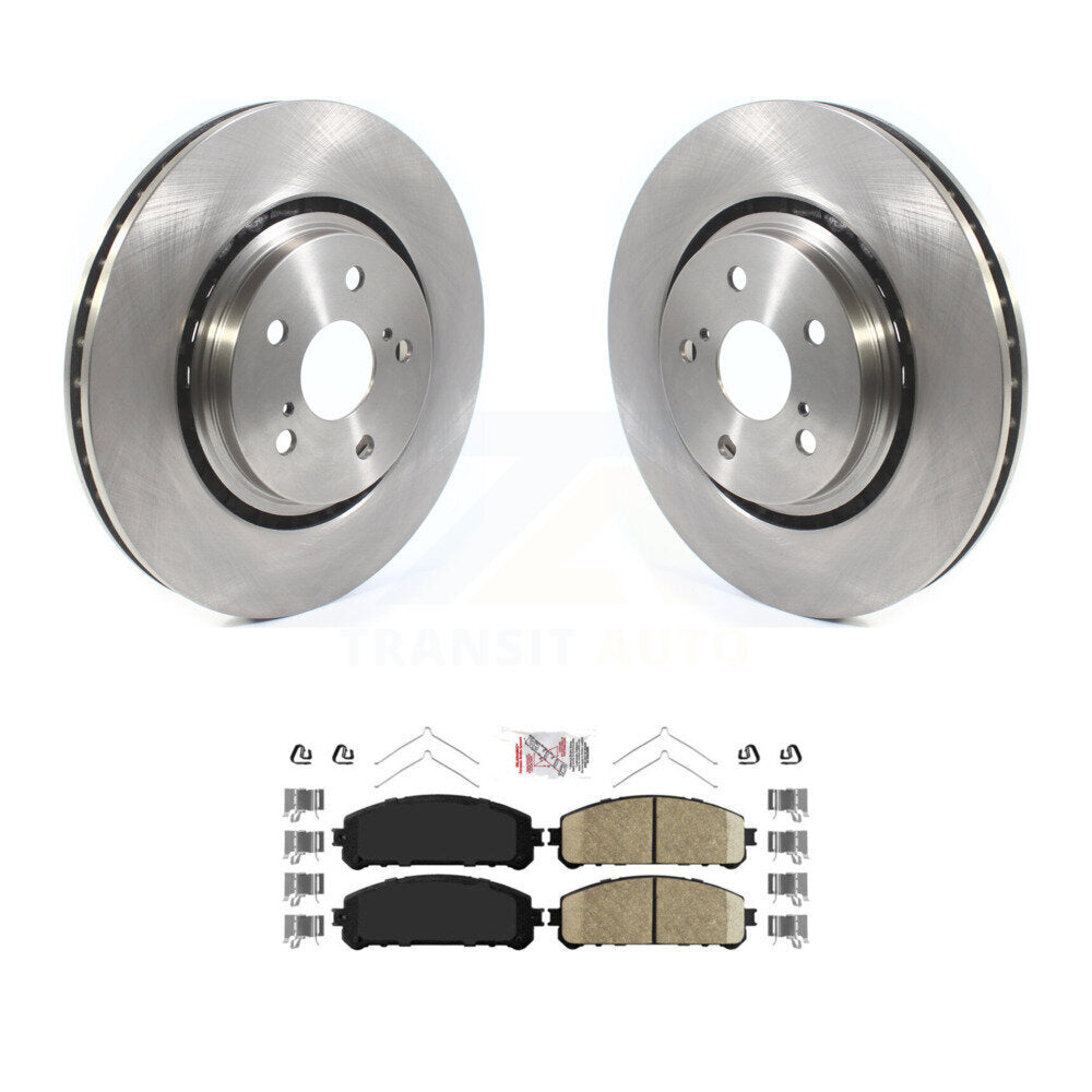 Front Brake Rotor Ceramic Pad Kit For Lexus RX350 Toyota Camry RX450h NX350h NX350 RX350L K8A-104618