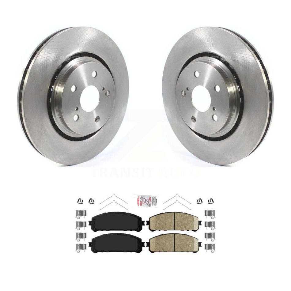 Front Brake Rotor Ceramic Pad Kit For Lexus RX350 Toyota Camry RX450h NX350h NX350 RX350L K8A-104618