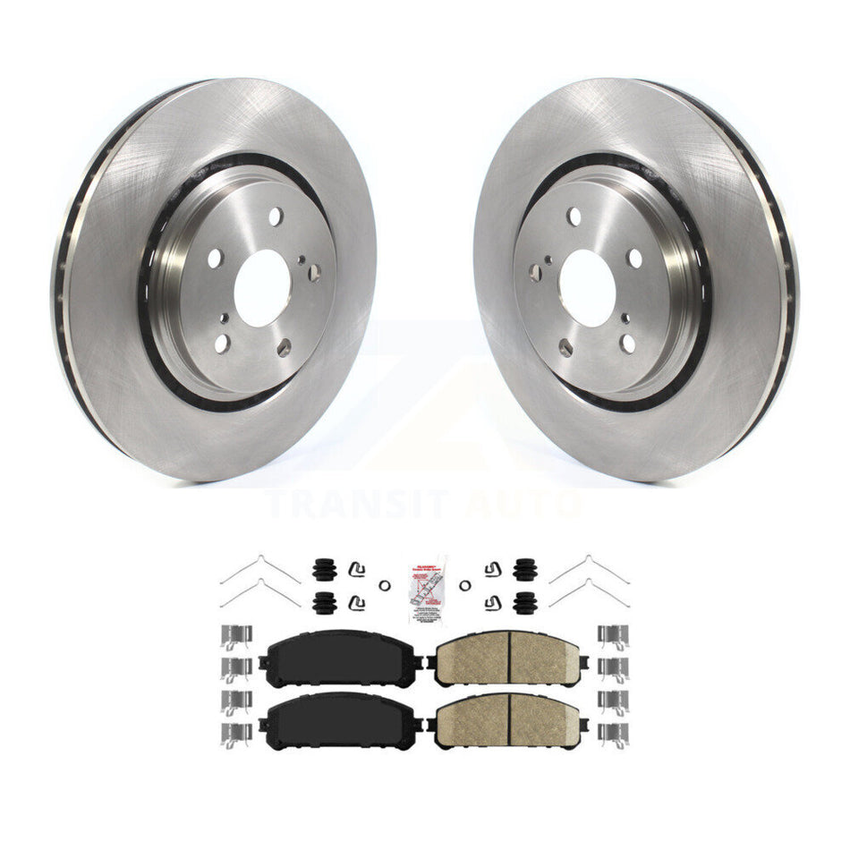 Front Brake Rotor Ceramic Pad Kit For Lexus RX350 Toyota Camry RX450h NX350h NX350 RX350L K8A-104619