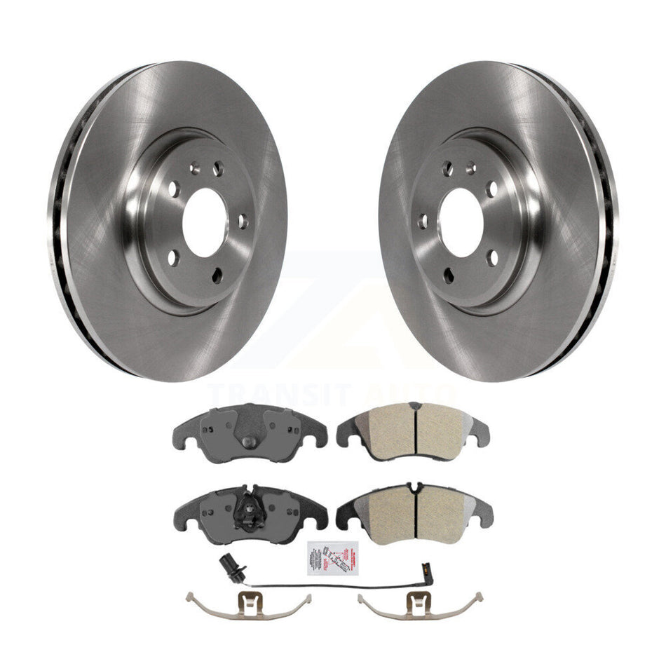 Front Disc Brake Rotors And Semi-Metallic Pads Kit For Audi A4 Quattro Q5 A5 allroad K8A-104632