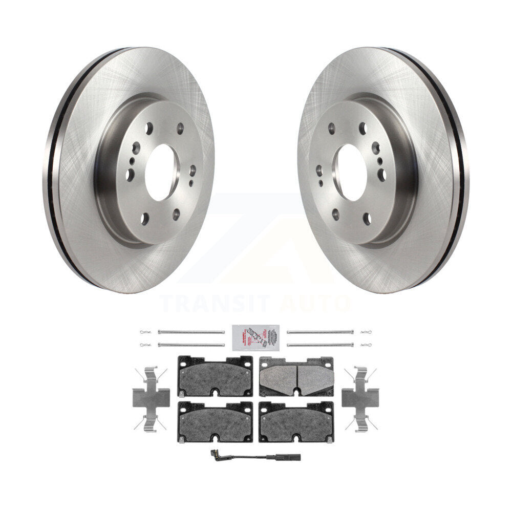 Front Brake Rotors Semi-Metallic Pad Kit For GMC Chevrolet Silverado 1500 Sierra Yukon XL K8A-104657