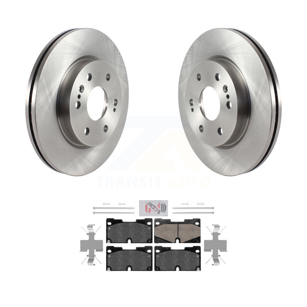Front Brake Rotors Ceramic Pad Kit For GMC Chevrolet Silverado 1500 Sierra Yukon Tahoe XL K8A-104659