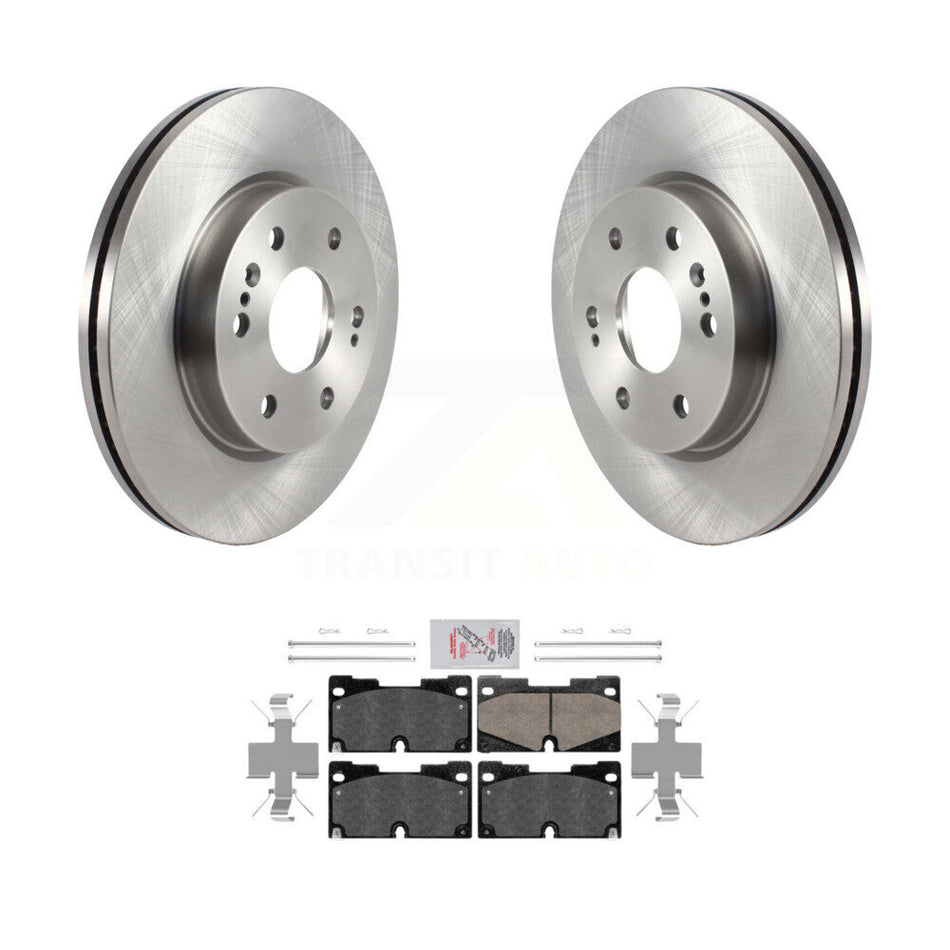 Front Brake Rotors Ceramic Pad Kit For GMC Chevrolet Silverado 1500 Sierra Yukon Tahoe XL K8A-104659
