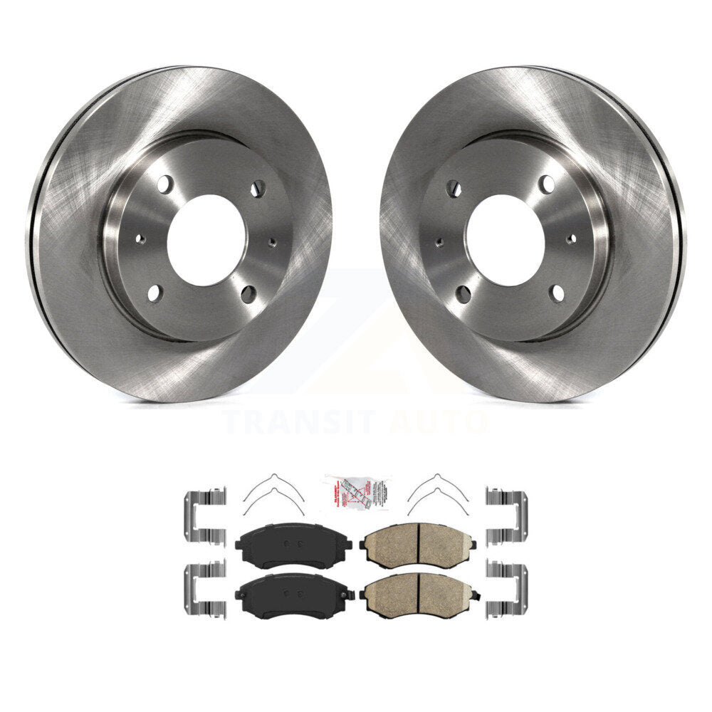 Front Disc Brake Rotor And Ceramic Pad Kit For Hyundai Elantra Sonata Kia Optima Magentis K8A-104679