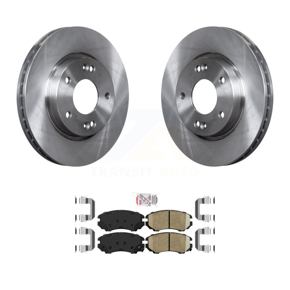 Front Disc Brake Rotors And Ceramic Pads Kit For Hyundai Elantra K8A-104683