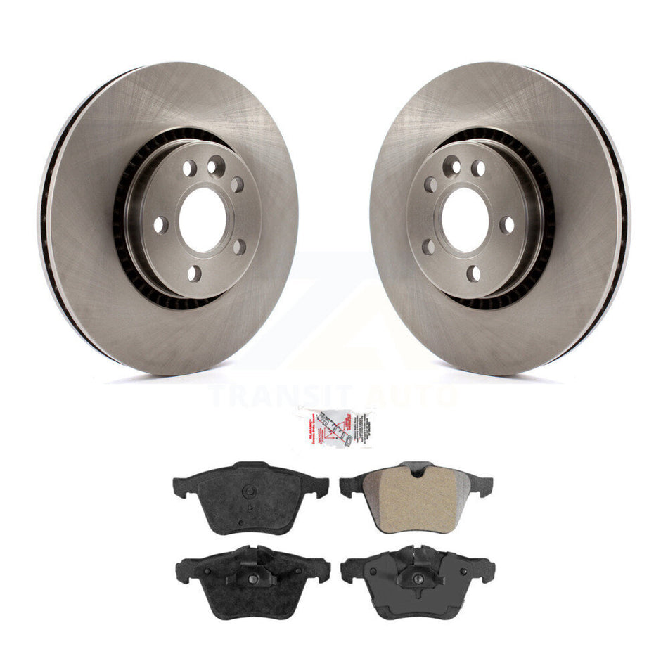 Front Disc Brake Rotor Semi-Metallic Pad Kit For Volvo XC70 S60 V60 S80 Cross Country V70 K8A-104716