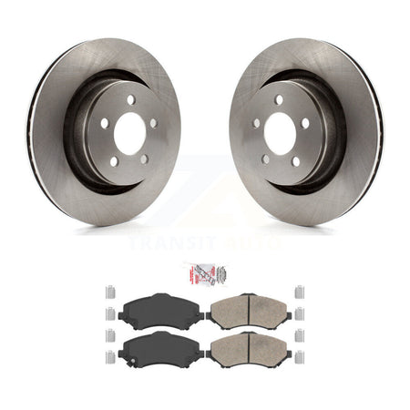 Front Disc Brake Rotors And Ceramic Pads Kit For Jeep Liberty Dodge Nitro K8A-104756
