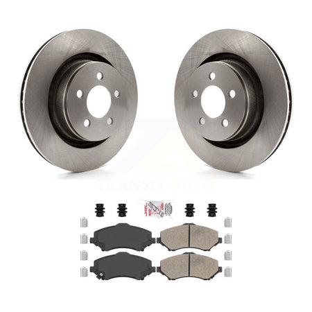 Front Disc Brake Rotors And Ceramic Pads Kit For Jeep Liberty Dodge Nitro K8A-104757