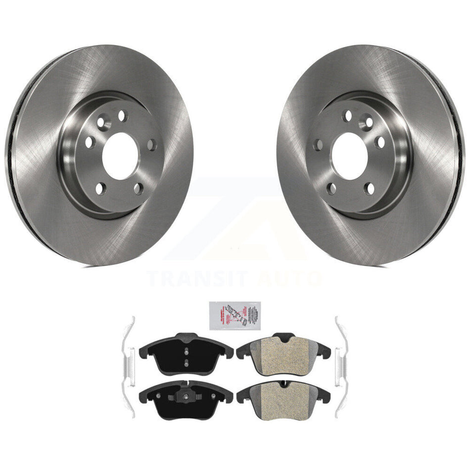 Front Brake Rotors & Semi-Metallic Pad Kit For Volvo Land Rover Range Evoque XC70 S60 V60 K8A-104771
