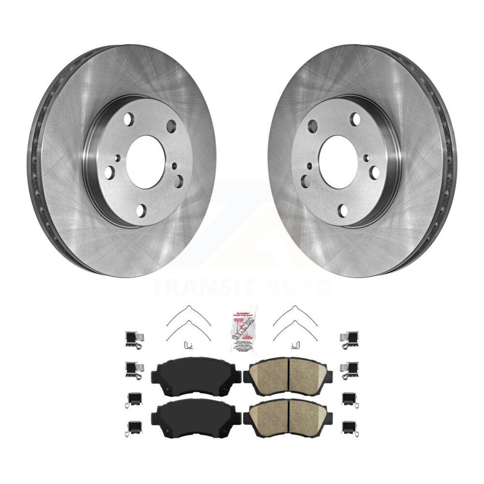 Front Disc Brake Rotors And Ceramic Pads Kit For Toyota Camry Sienna Avalon Lexus ES300 K8A-104794