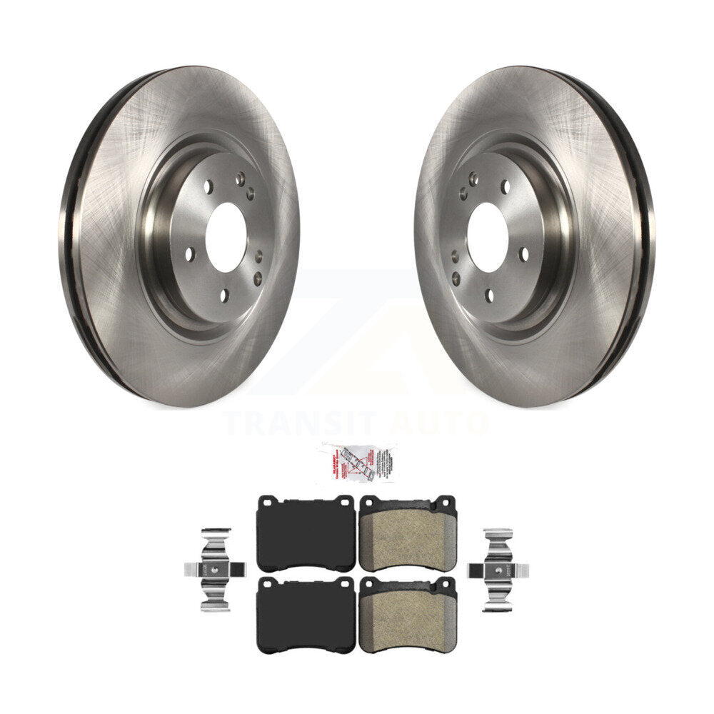 Front Brake Rotors Semi-Metallic Pad Kit For Mercedes-Benz C230 SLK350 CLK350 SLK280 C320 K8A-104807