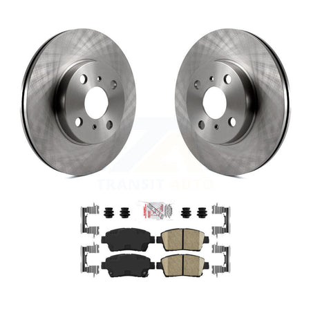 Front Disc Brake Rotors And Ceramic Pads Kit For Toyota Echo MR2 Spyder K8A-104815