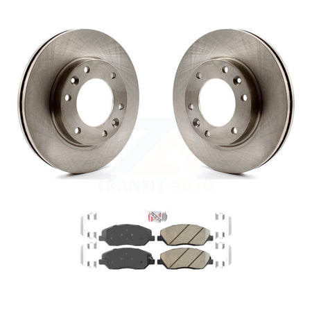 Front Disc Brake Rotors And Ceramic Pads Kit For Kia Sedona Hyundai Entourage K8A-104826