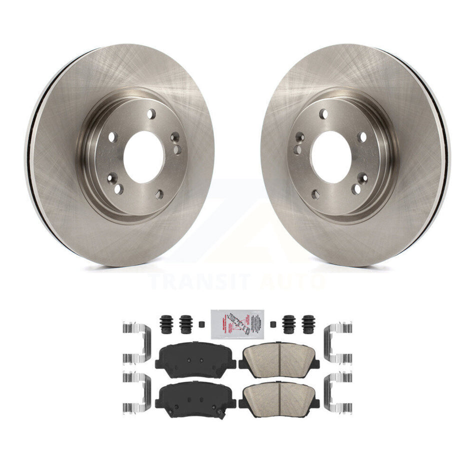 Front Disc Brake Rotors And Ceramic Pads Kit For Hyundai Santa Fe Kia Sorento K8A-104832