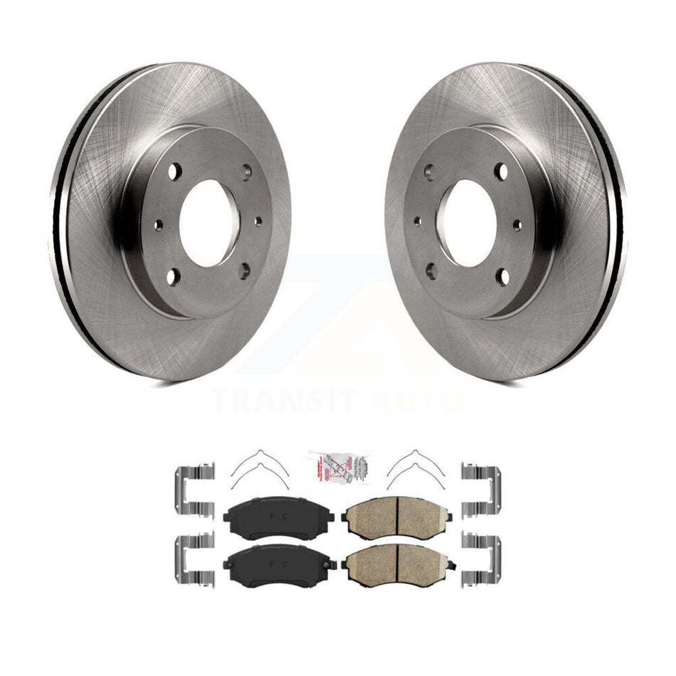 Front Disc Brake Rotors And Ceramic Pads Kit For Hyundai Tiburon Elantra Sonata K8A-104842
