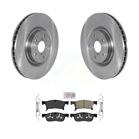 Front Disc Brake Rotors And Ceramic Pads Kit For 2019-2024 Subaru Ascent K8A-104875