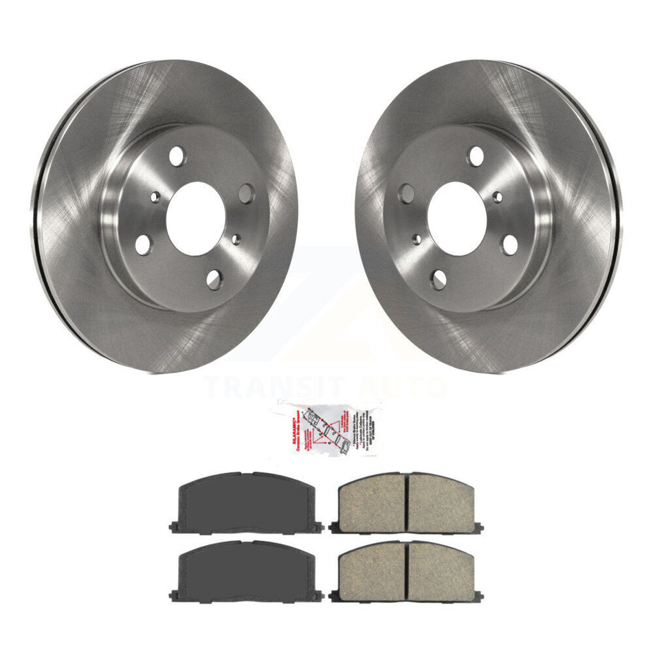 Front Disc Brake Rotors And Ceramic Pads Kit For Toyota Tercel Paseo K8A-104879