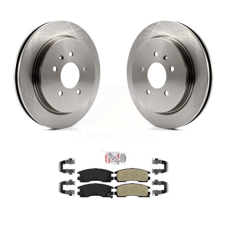 Rear Brake Rotor & Semi-Metallic Pad Kit For 2003-2004 Cadillac Seville With Vented K8A-106077