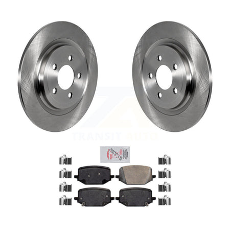 Rear Disc Brake Rotors And Ceramic Pads Kit For 2022-2024 Ford Explorer 2.3L K8A-106145