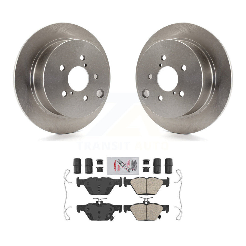 Rear Disc Brake Rotors And Ceramic Pads Kit For Subaru Crosstrek K8A-106170