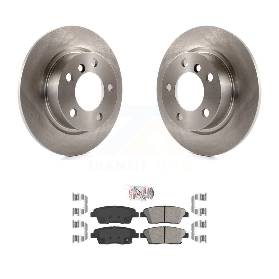 Rear Disc Brake Rotors And Ceramic Pads Kit For Mini Cooper Countryman Paceman K8A-106180