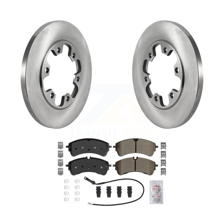 Rear Brake Rotors & Semi-Metallic Pad Kit For Ford Transit-250 Transit-150 Transit-350 HD K8A-106202