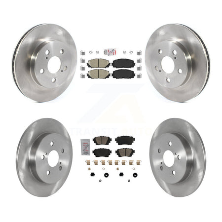Front Rear Ceramic Pad And Brake Rotor Kit For Toyota Corolla With Electric Parking K8A-106219