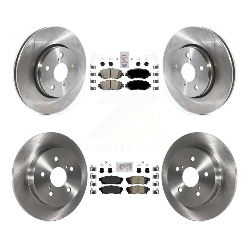 Front Rear Ceramic Pads And Disc Brake Rotors Kit For Toyota C-HR K8A-106230