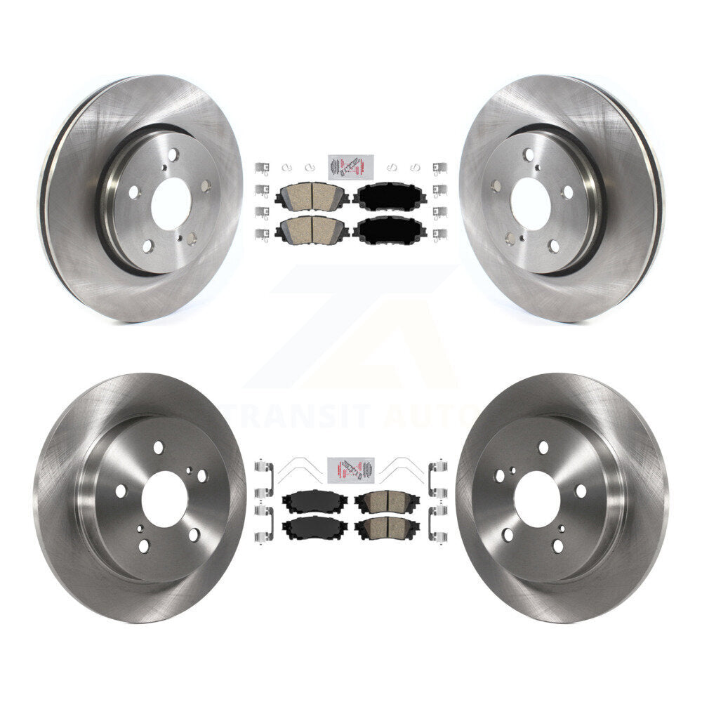 Front Rear Ceramic Pads And Disc Brake Rotors Kit For Toyota C-HR K8A-106233