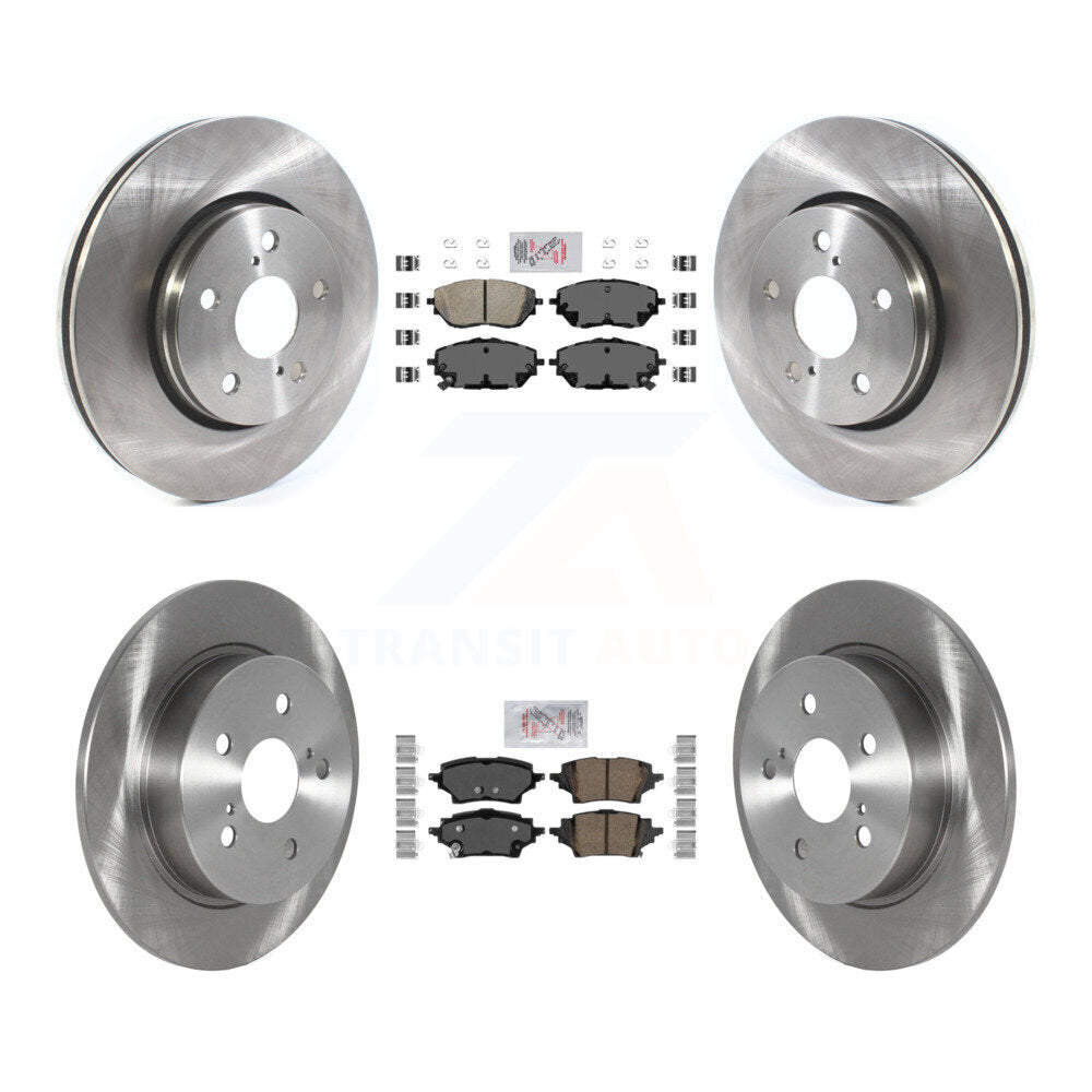 Front Rear Ceramic Pads And Disc Brake Rotors Kit For Toyota C-HR K8A-106234