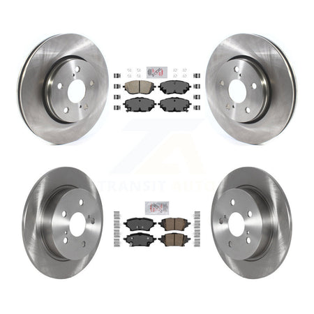 Front Rear Ceramic Pads And Disc Brake Rotors Kit For Toyota C-HR K8A-106234