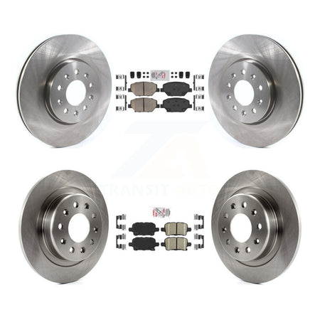Front Rear Ceramic Pad & Brake Rotor Kit For Chevrolet Equinox GMC Terrain Buick LaCrosse K8A-106253