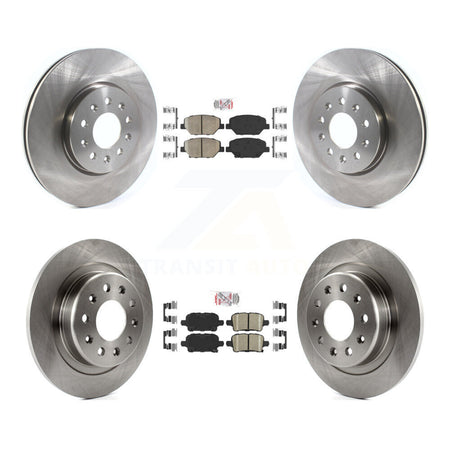 Front Rear Ceramic Pad & Brake Rotor Kit For Chevrolet Equinox GMC Terrain Buick LaCrosse K8A-106254