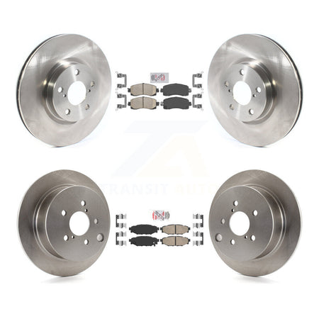 Front Rear Ceramic Pad Brake Rotor Kit For Subaru Impreza With 276mm Diameter K8A-106284