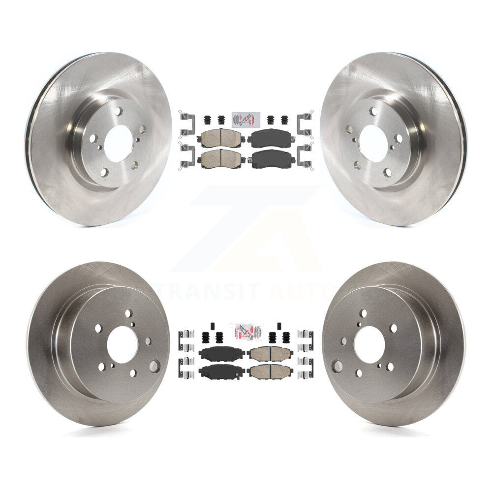 Front Rear Ceramic Pad Brake Rotor Kit For Subaru Impreza With 276mm Diameter K8A-106285